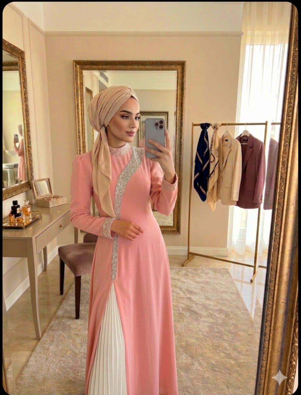 فستان نسواني طويل 😍🔥