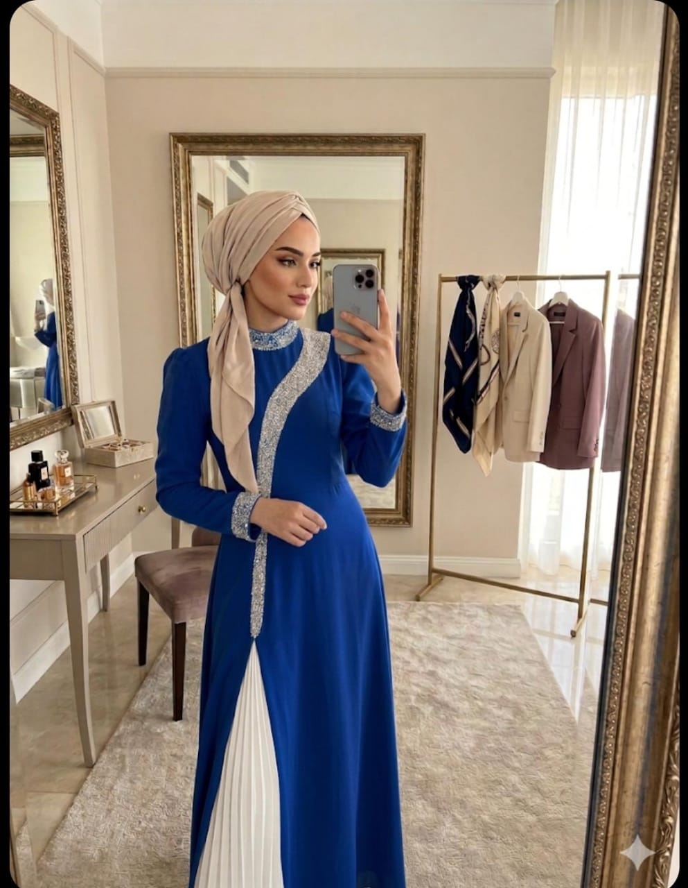 فستان نسواني طويل 😍🔥