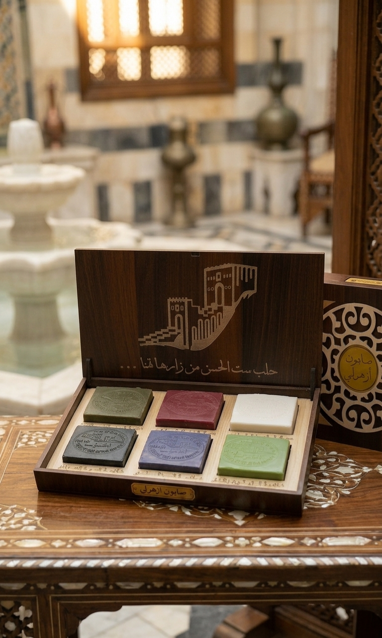 صابون حلبي معطر فاخر